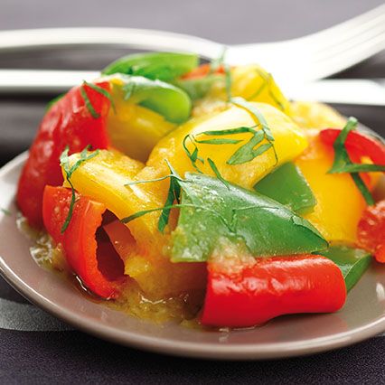 Peperonata tricolore